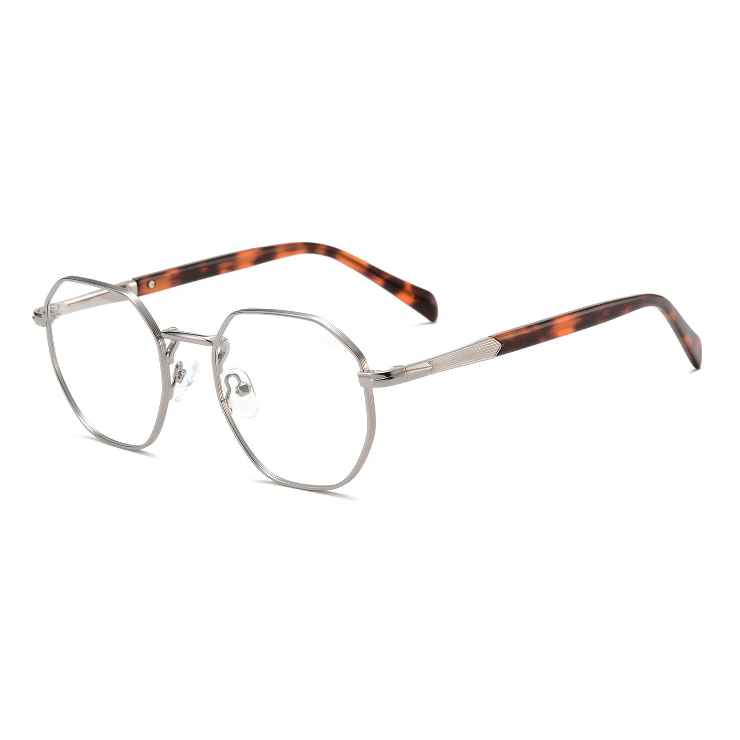 metal - silver/brown