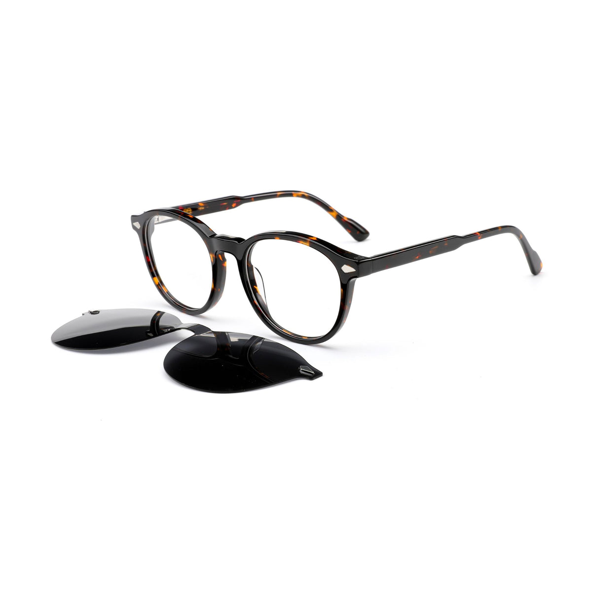 montura con clic - yd 3605 c2 dark/tort