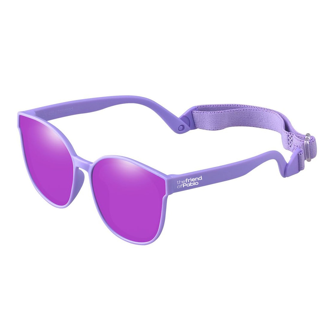 pablo kids cat eye - mirror purple
