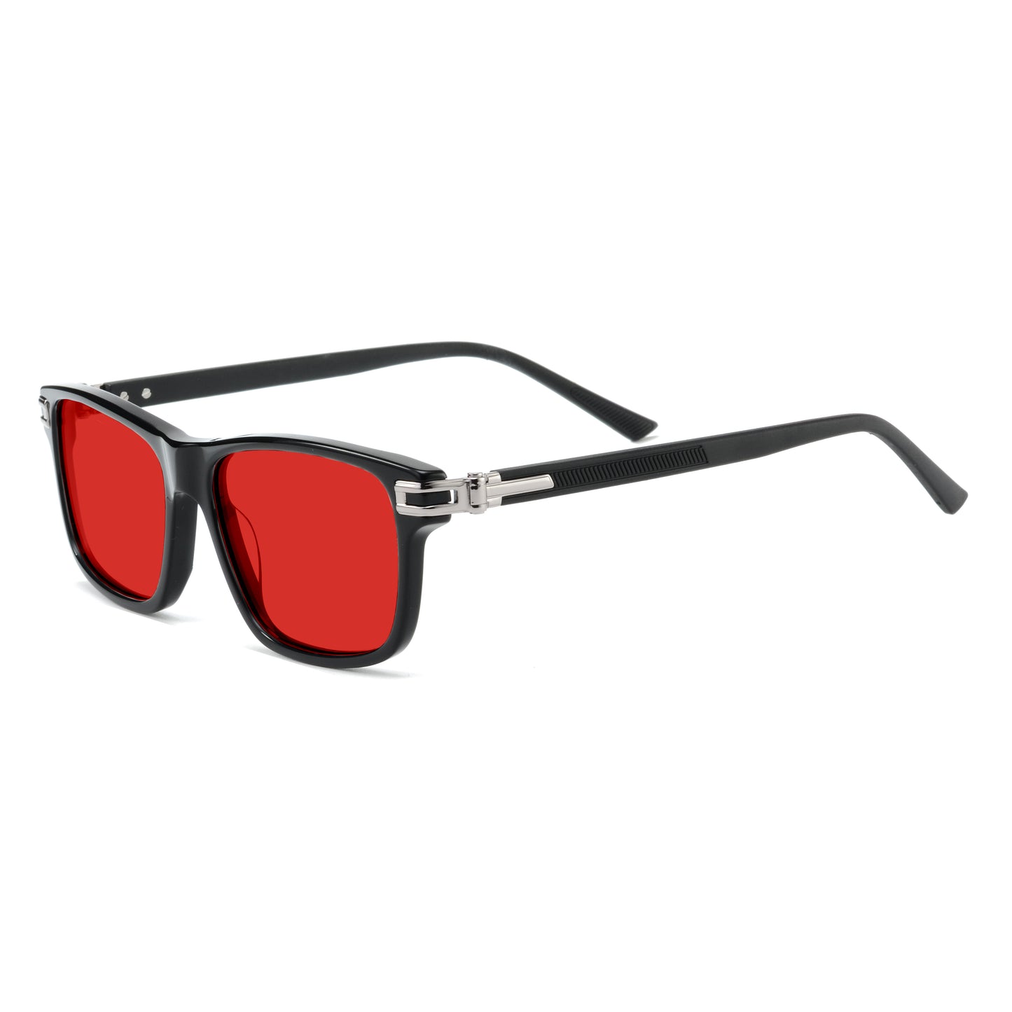 costa - black red lens