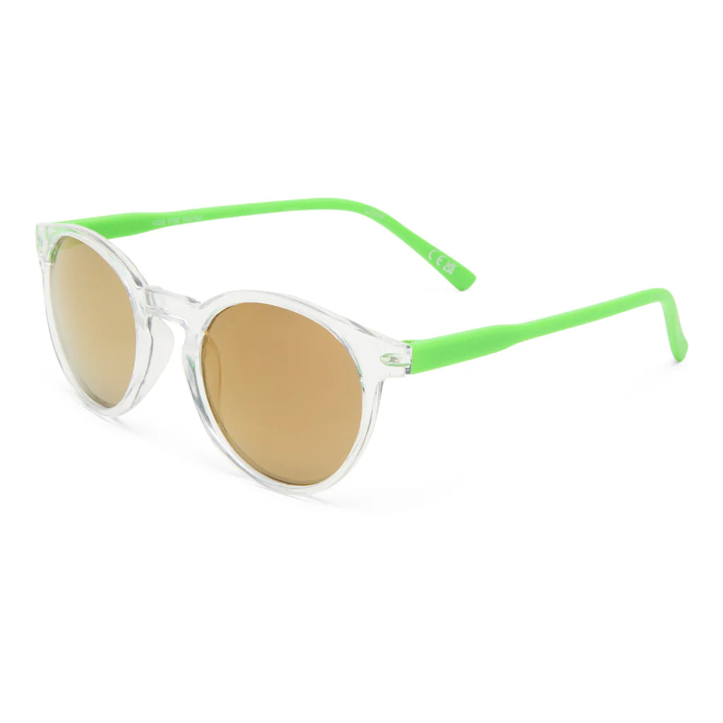 kids fine round- clear/green