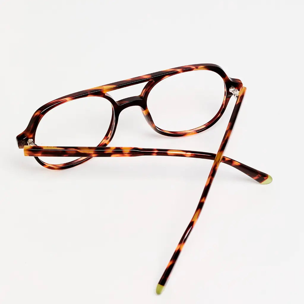 jean - bicolour vintage tortoise/orange