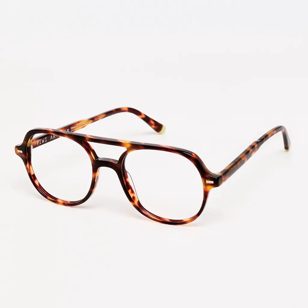 jean - bicolour vintage tortoise/orange