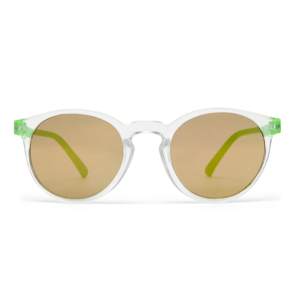 kids fine round- clear/green