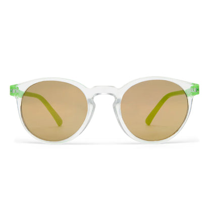 kids fine round- clear/green