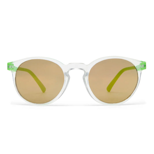 kids fine round- clear/green