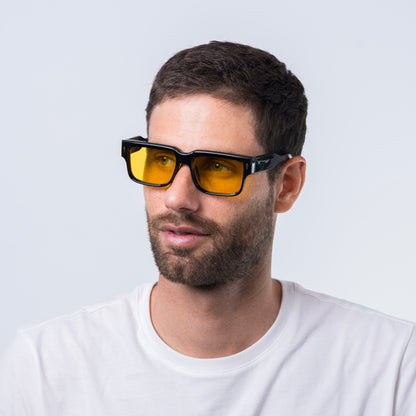 narciso - black/yellow