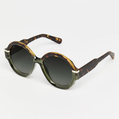 marvel 116 - rubber green tortoise/shiny green/beige