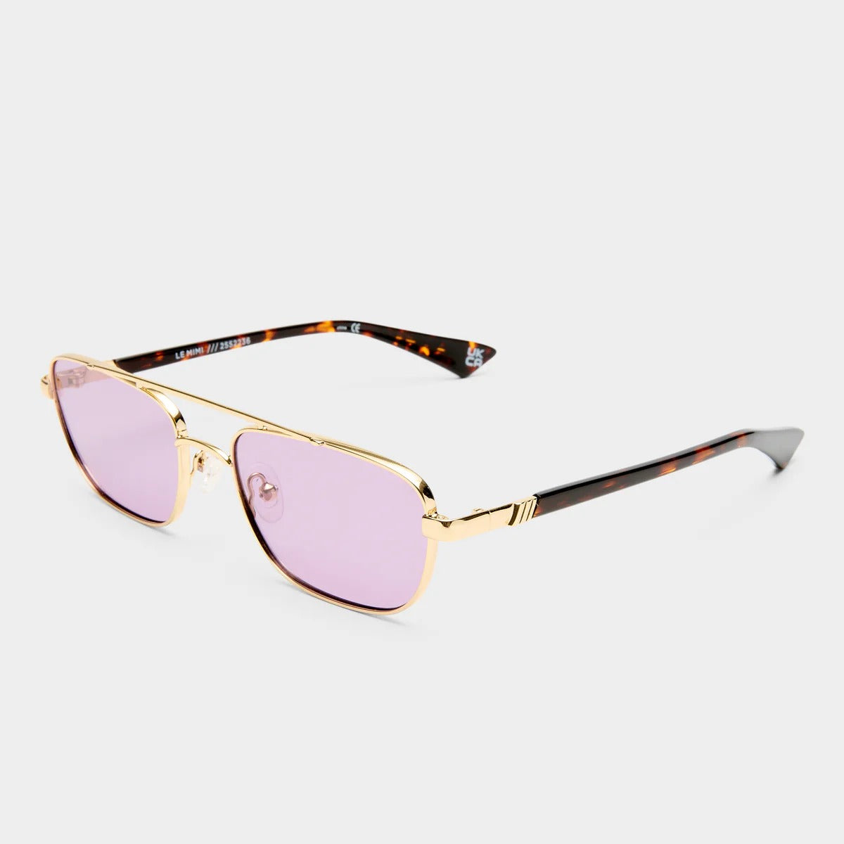 le mimi - gold violet mono