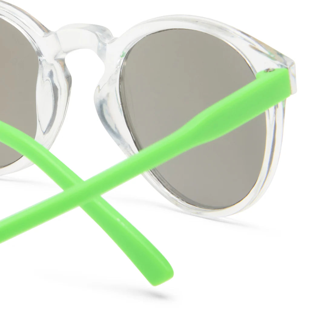 kids fine round- clear/green