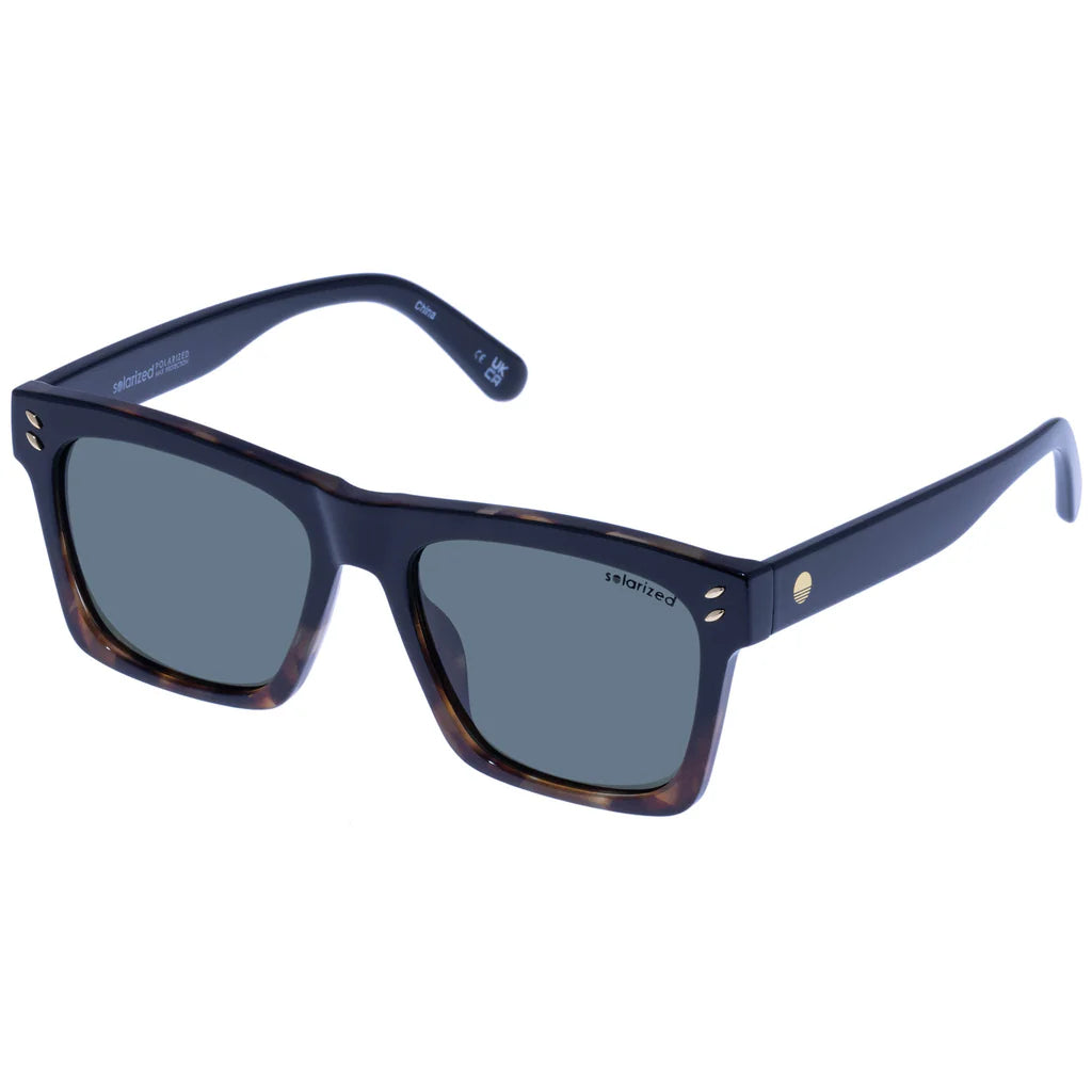 bold d frame - black tort