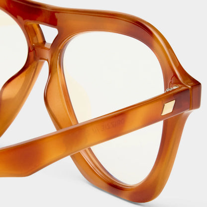 drizzle - vintage tort blue light