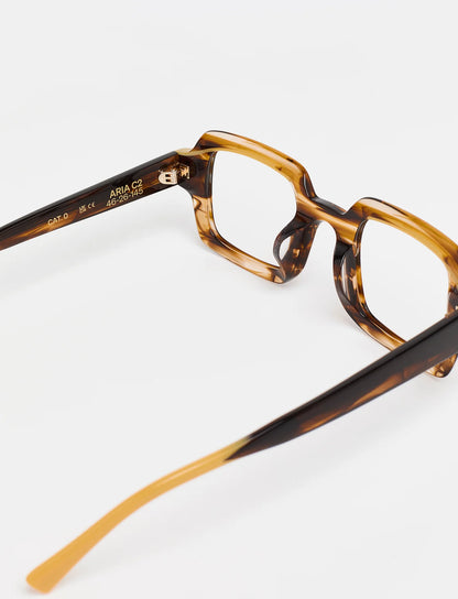 aria - bicolor shiny yellow/solid