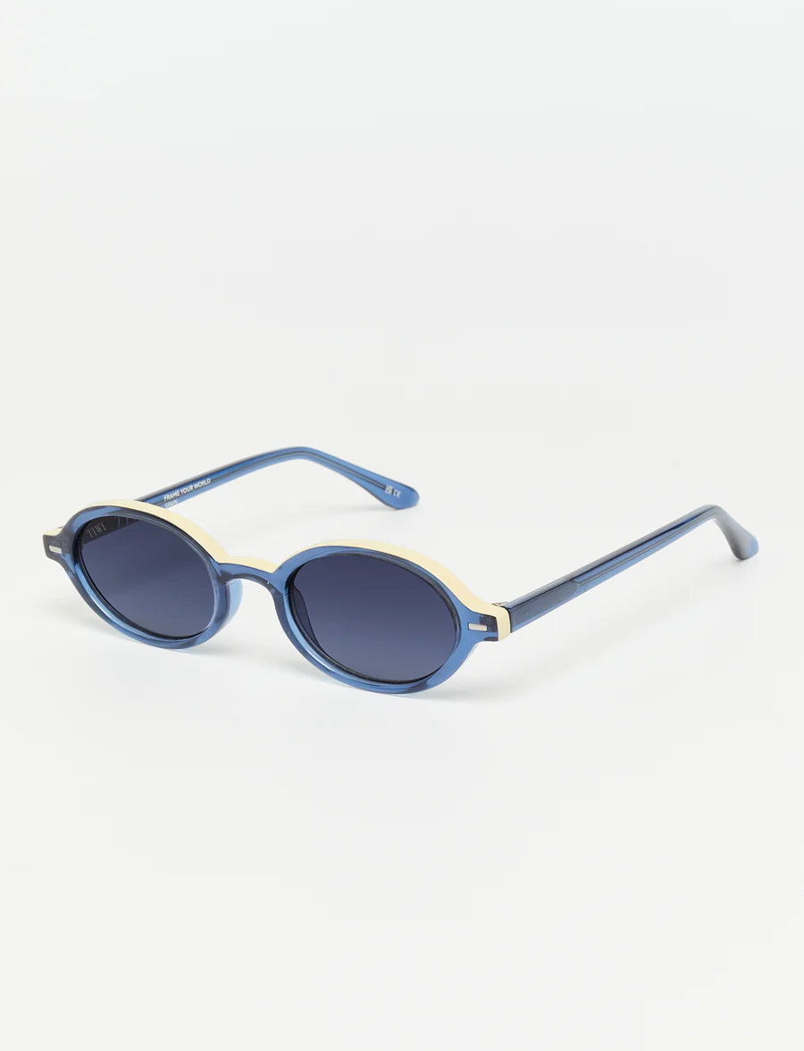 bell 810 - blue / beige topline