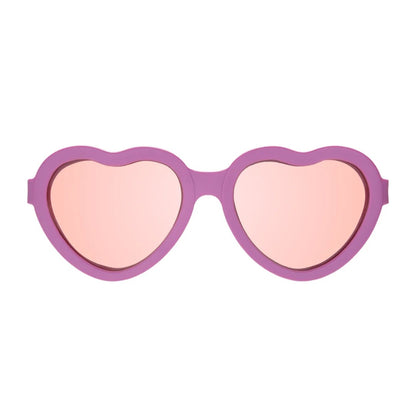 Berry Jam Heart | Polarized Pink Mirrored Lenses Polarized / Ages 0-2