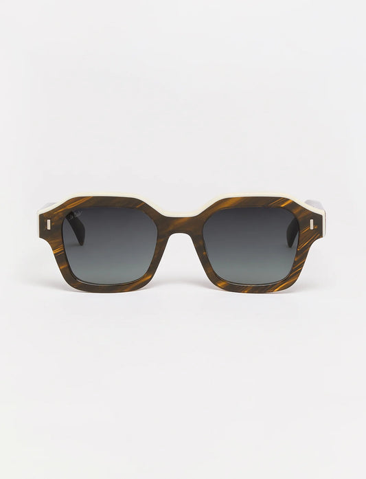 carole - stripe brown beige