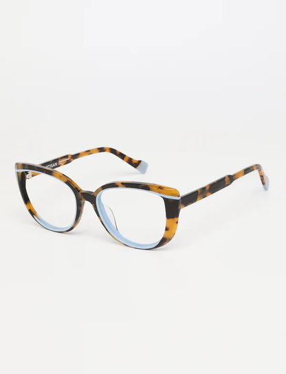 clov - bicolor green tortoise/blue