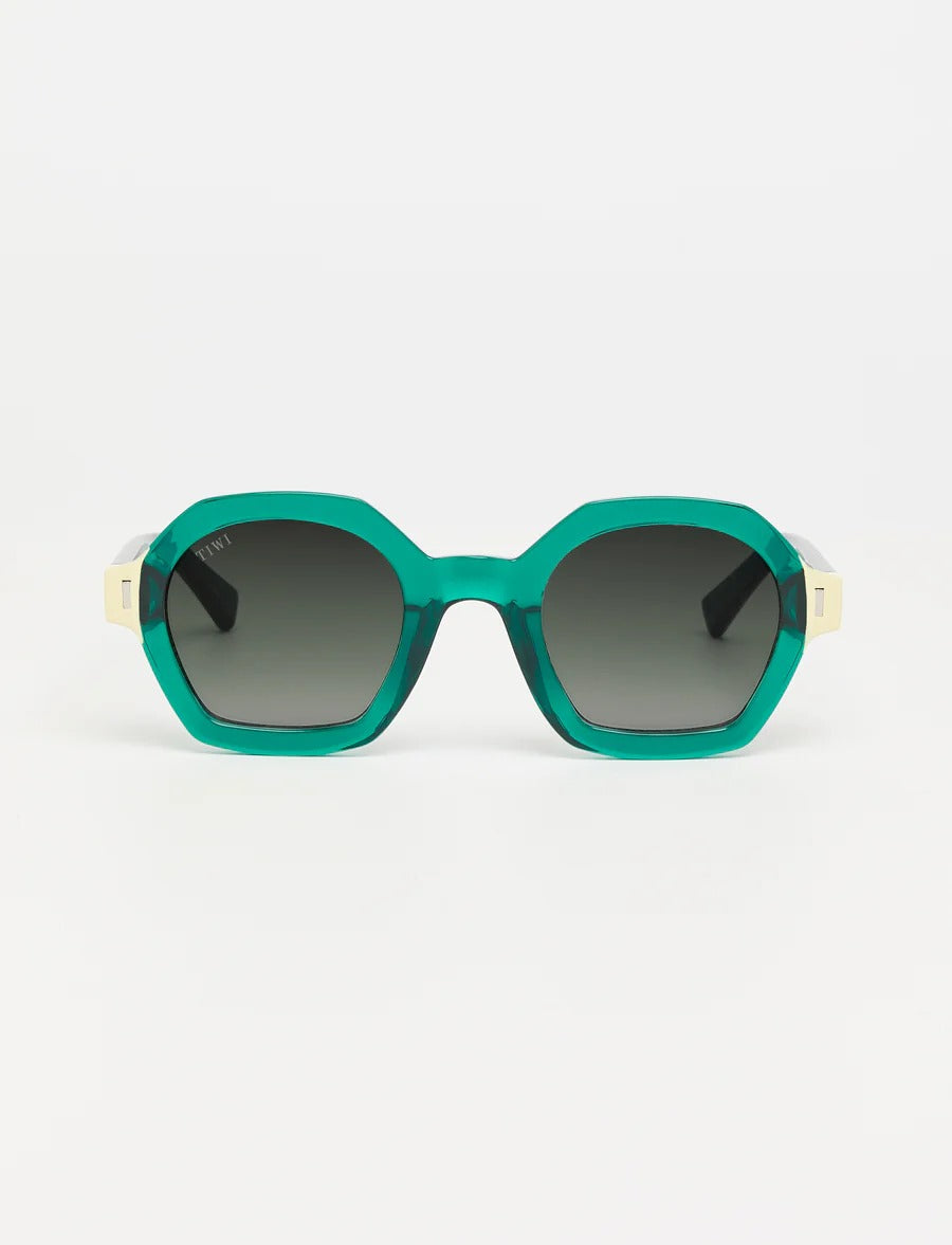 dalia 601 - bicolour shiny green/beige