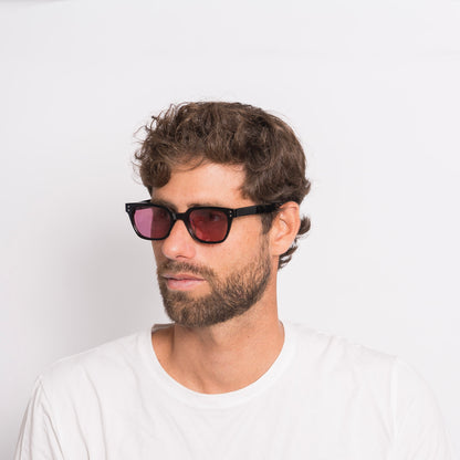 giallo - black fuchsia lens