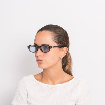 cadiz - dark tort blue lens