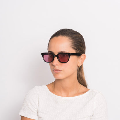 giallo - black fuchsia lens