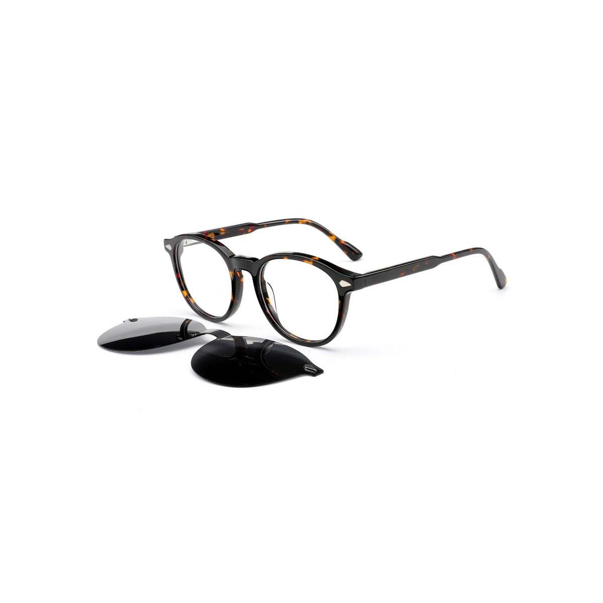 montura con click - h3605 c2 dark tort