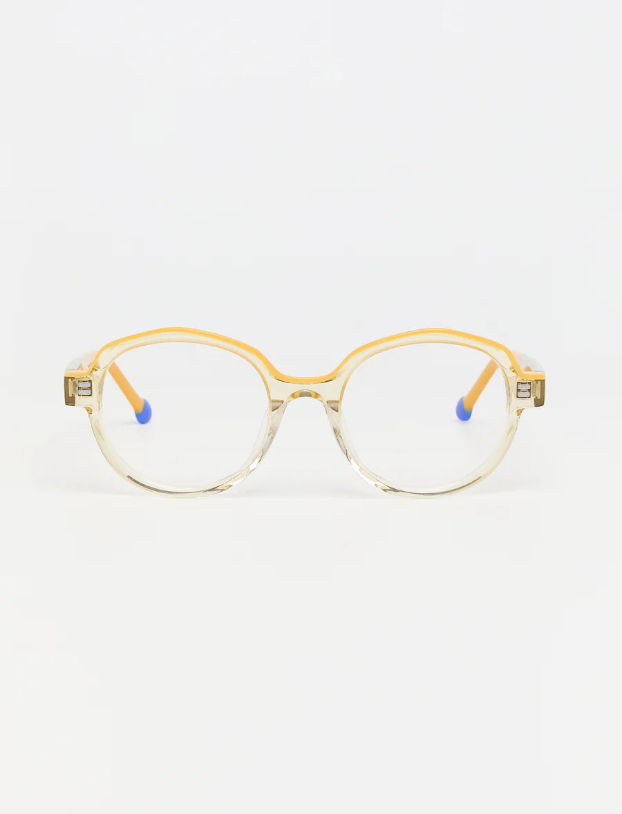 glen - bicolor shiny yellow/solid
