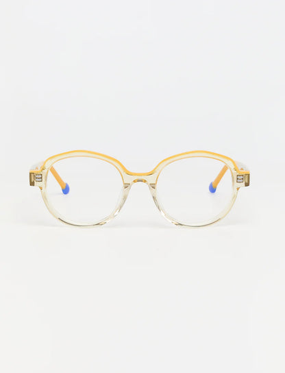 glen - bicolor shiny yellow/solid