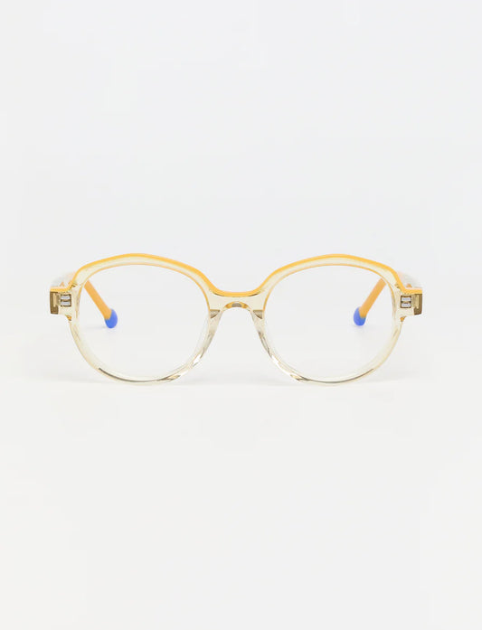 glen - bicolor shiny yellow/solid