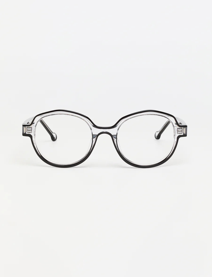 glen - bicolor crystal/black