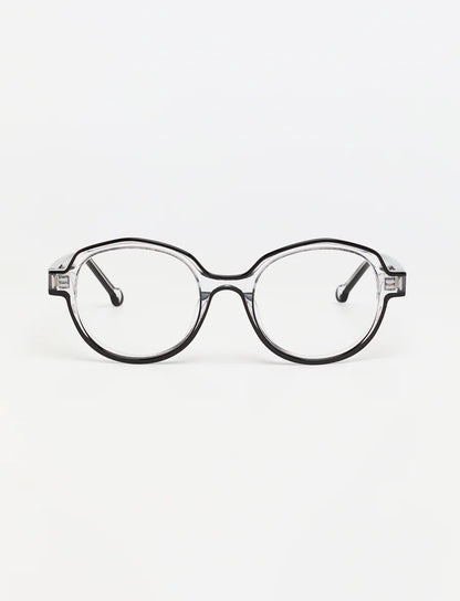 glen - bicolor crystal/black