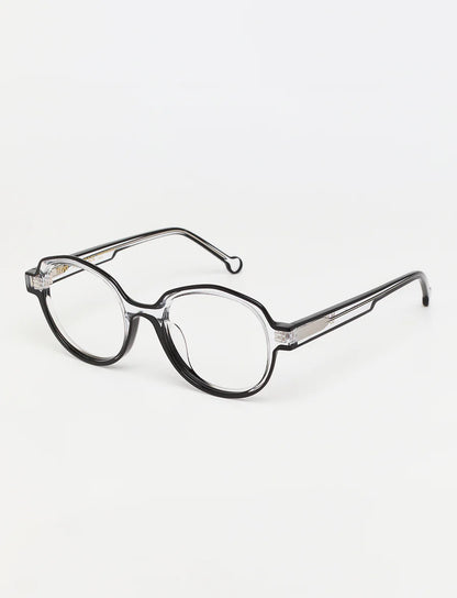 glen - bicolor crystal/black