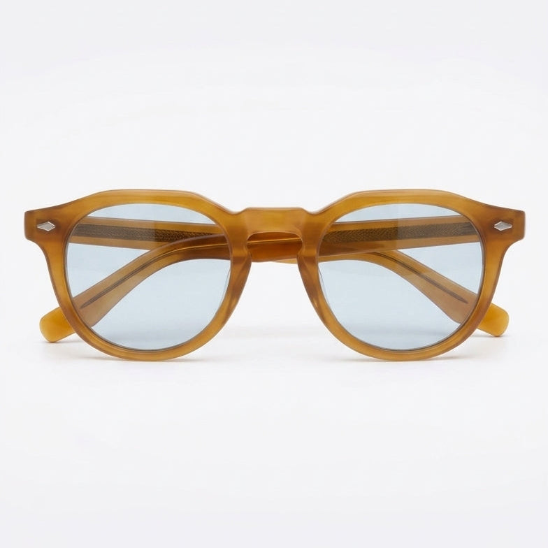 alessandro - ochre blue lens