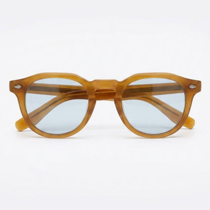 alessandro - ochre blue lens