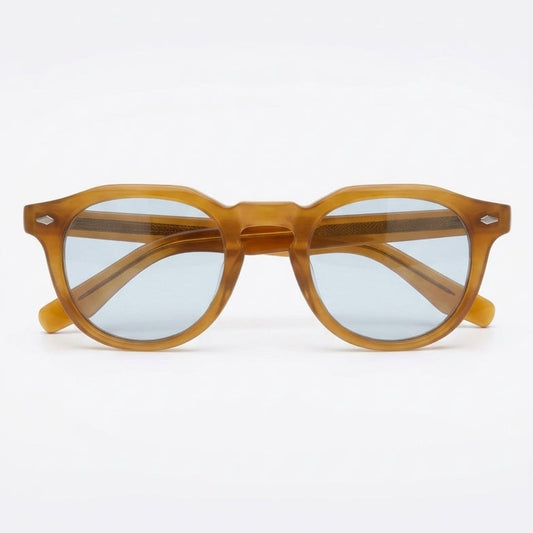 alessandro - ochre blue lens