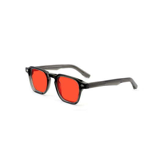 loayza - grey red lens