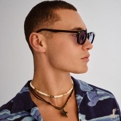 heart throb - black blue lens