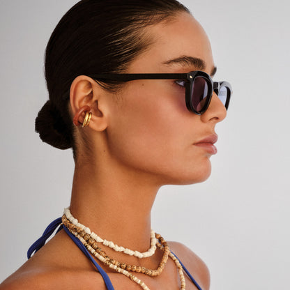 heart throb - black blue lens