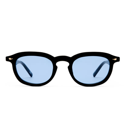 heart throb - black blue lens