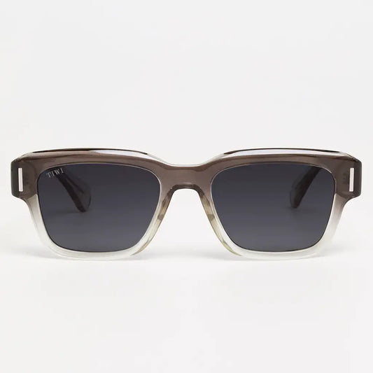 mael 22 - smoke gray gradient/shiny lime