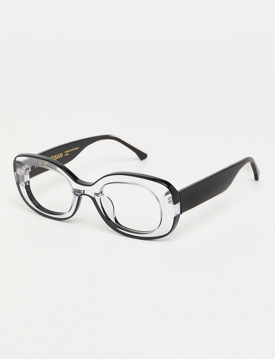 marie - bicolor crystal/black