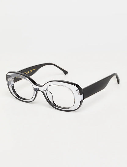 marie - bicolor crystal/black