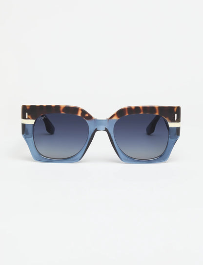 matt 21 - tricolor vintage tortoise blue / beige