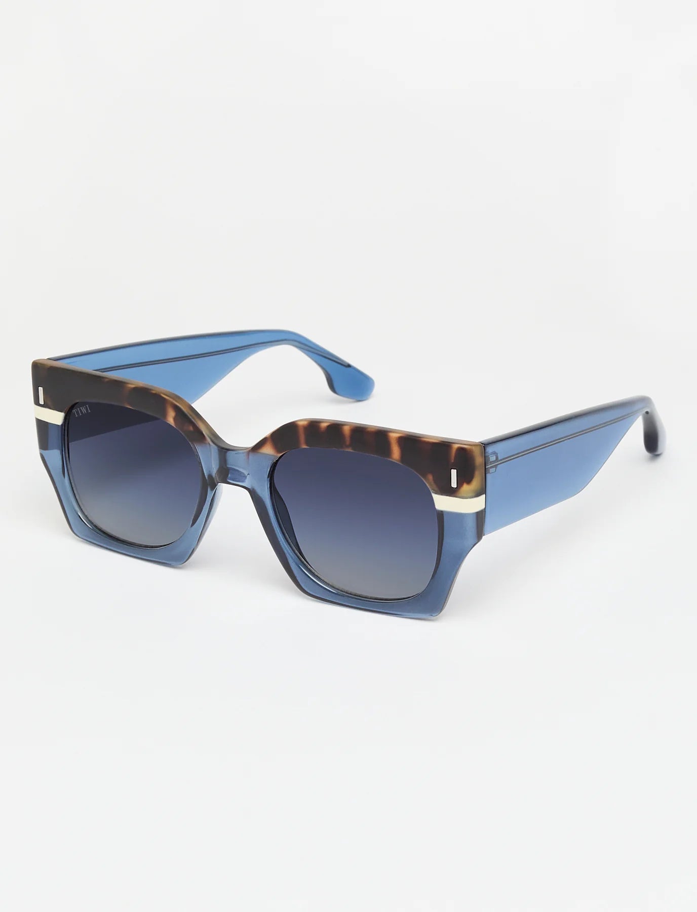 matt 21 - tricolor vintage tortoise blue / beige
