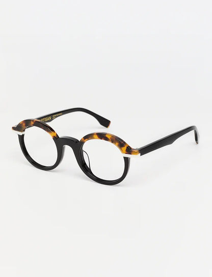 olivia - bicolor green tortoise/beige