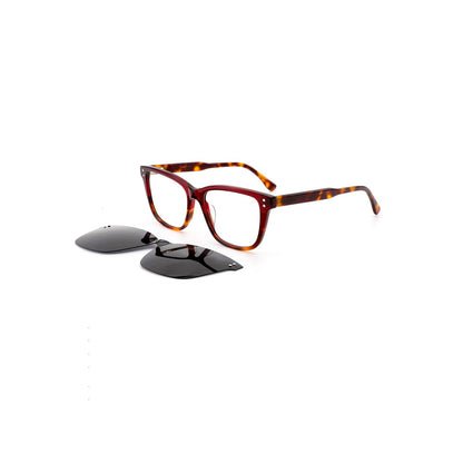 montura con clic - yd 1501 c3 red/tort
