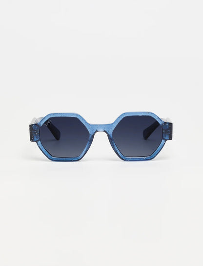 junior valette 800 - glitter blue whit blue lenses