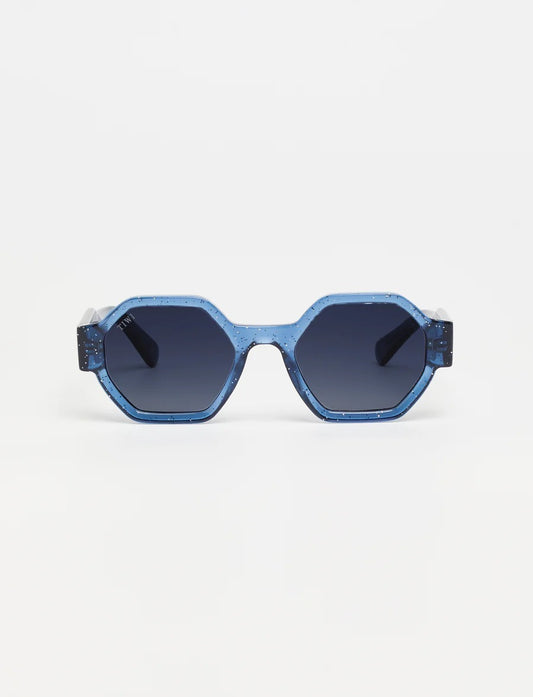 junior valette 800 - glitter blue whit blue lenses