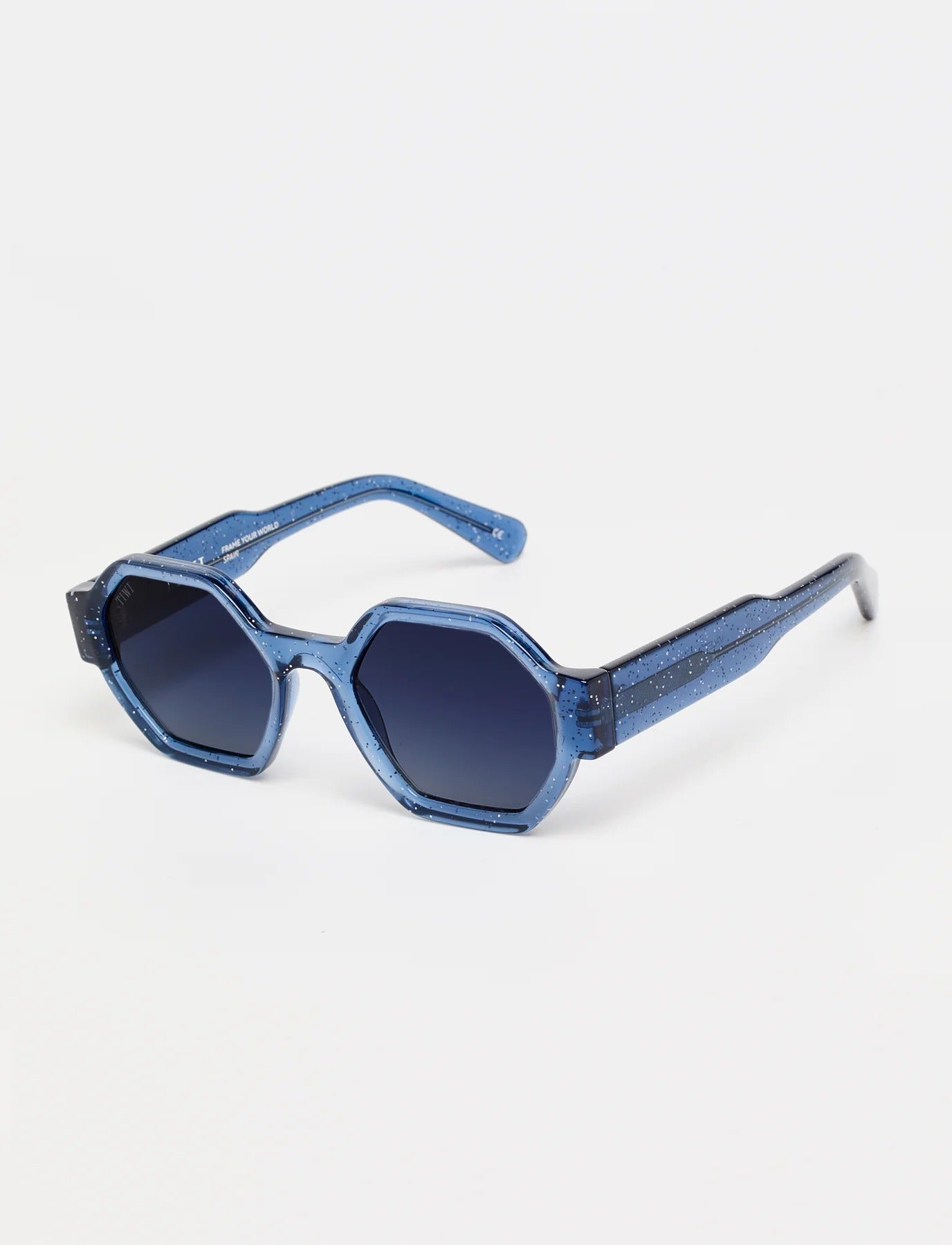 junior valette 800 - glitter blue whit blue lenses