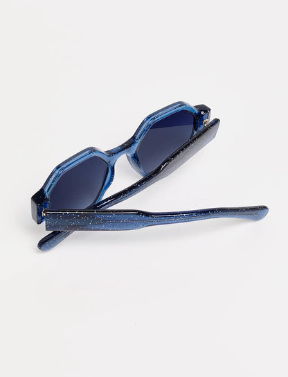 junior valette 800 - glitter blue whit blue lenses